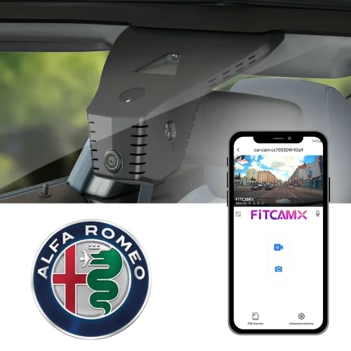 Wideorejestrator FITCAMX Alfa Romeo Junior (2024-2026)