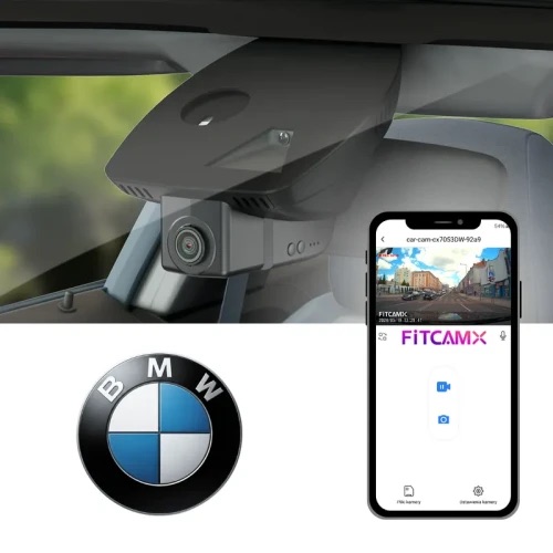 Wideorejestrator FITCAMX BMW F01, F07, F10, F11, F12, E70 (2010-2012)