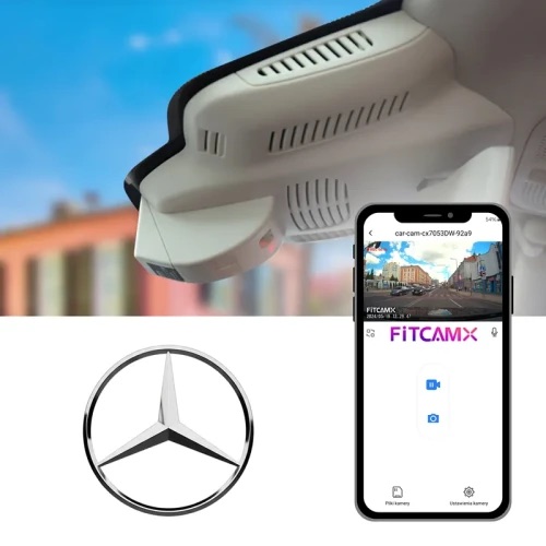 Wideorejestrator FITCAMX Mercedes-Benz Klasa E W213 (2017-2023)
