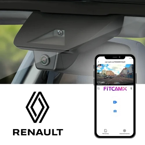 Wideorejestrator FITCAMX Renault Clio V (2024-2025)