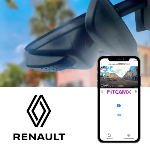 Wideorejestrator FITCAMX Renault Kadjar (2015-2021)