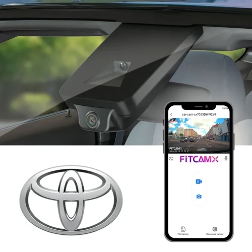 Wideorejestrator FITCAMX Toyota Yaris MK3 (2016-2019)